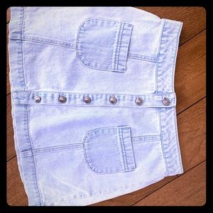 Forever 21 denim skirt